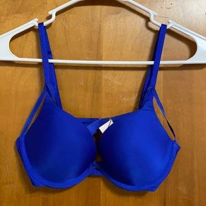 VS push-up bra blue